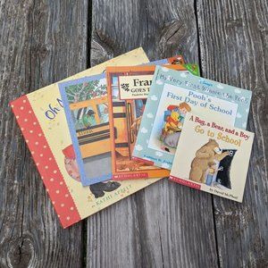 Children's Back to School Books Bundle Set of 5